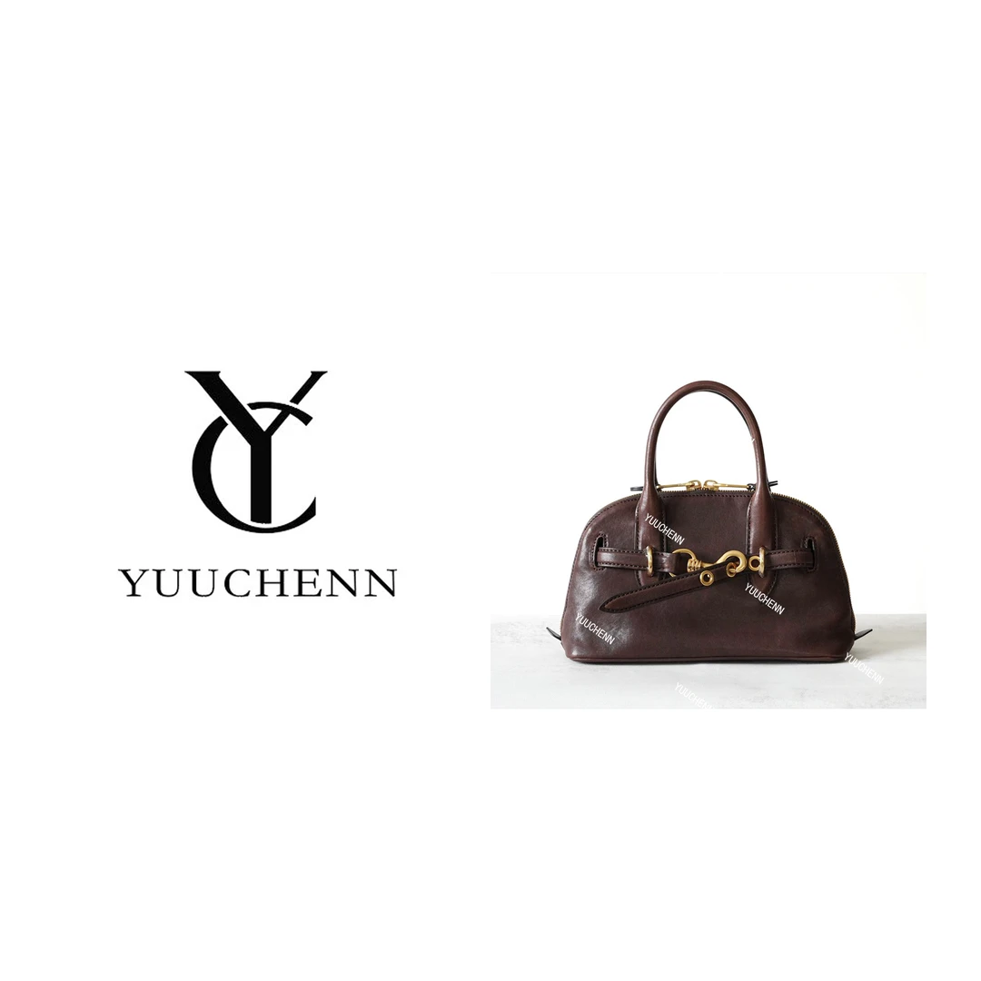 YUUCHENN/28cm原创设计高定真皮包 HH4119