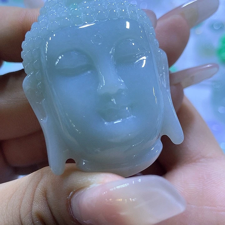 翡翠未镶嵌颈饰天然翡翠A货吊坠