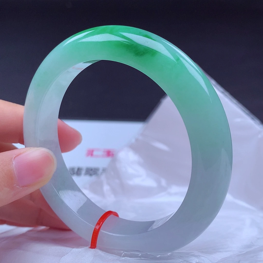 翡翠未镶嵌手镯手镯001861