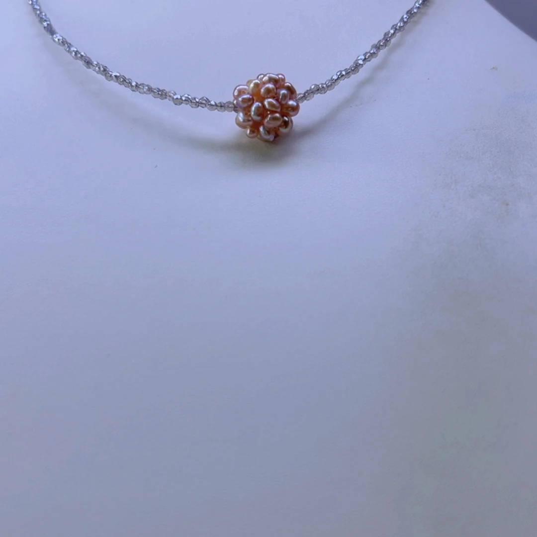 淡水珍珠手绳合金