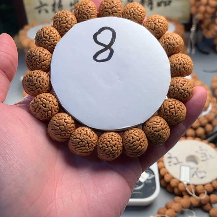 手串桃核龙鳞苹果圆