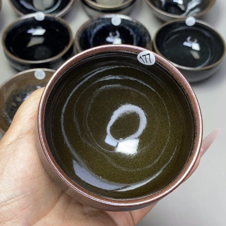 茶盏建窑建盏主人杯微瑕