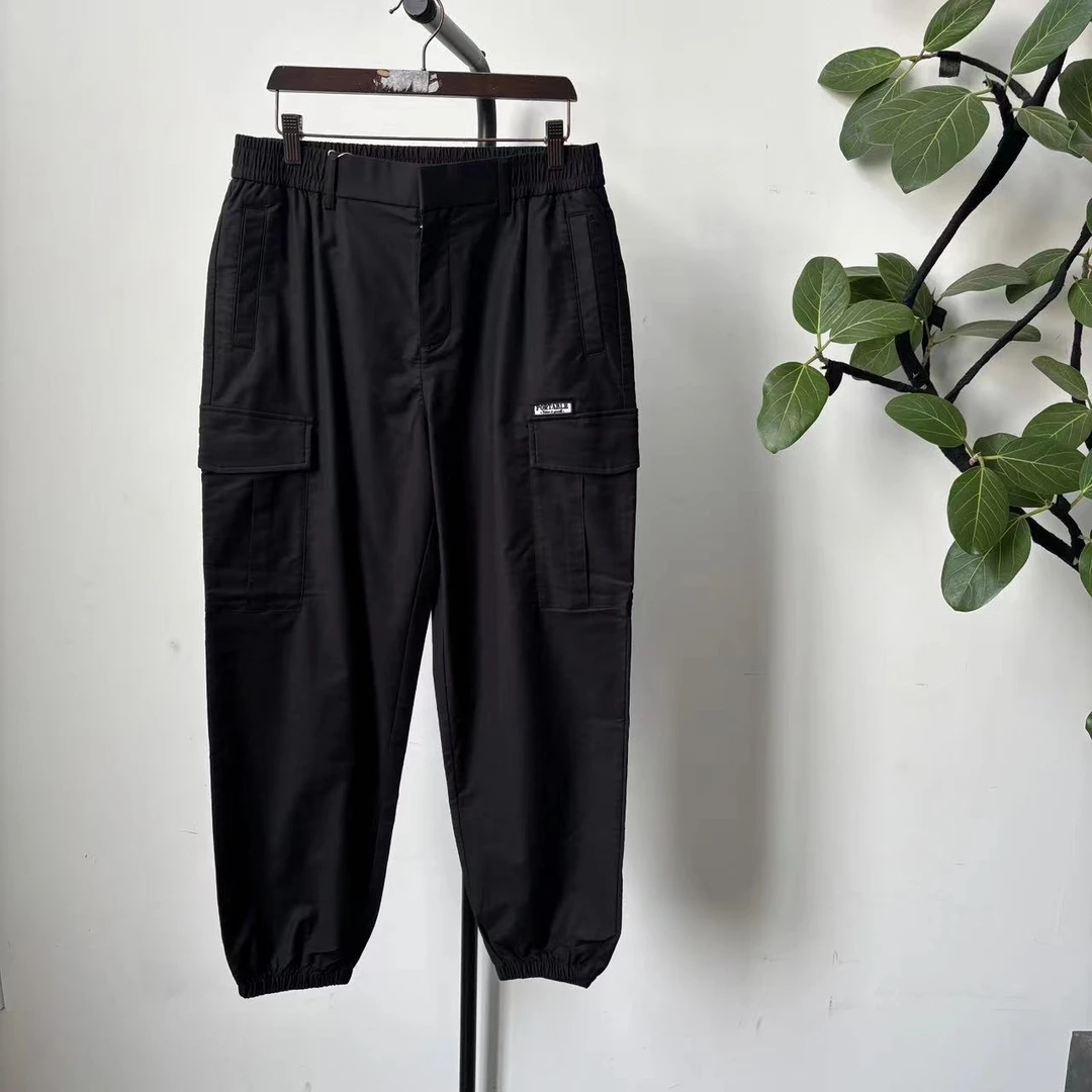 K-3（门禁无扣子 ）春季男款速干束脚工装休闲裤 A4005