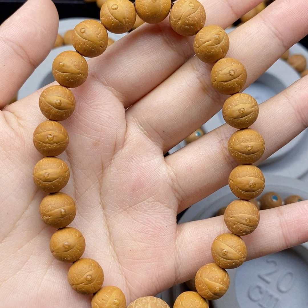 凤眼菩提手串11+新籽素