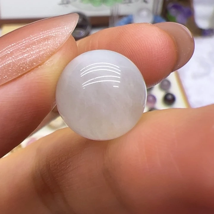 水晶手链未镶嵌蓝兔毛