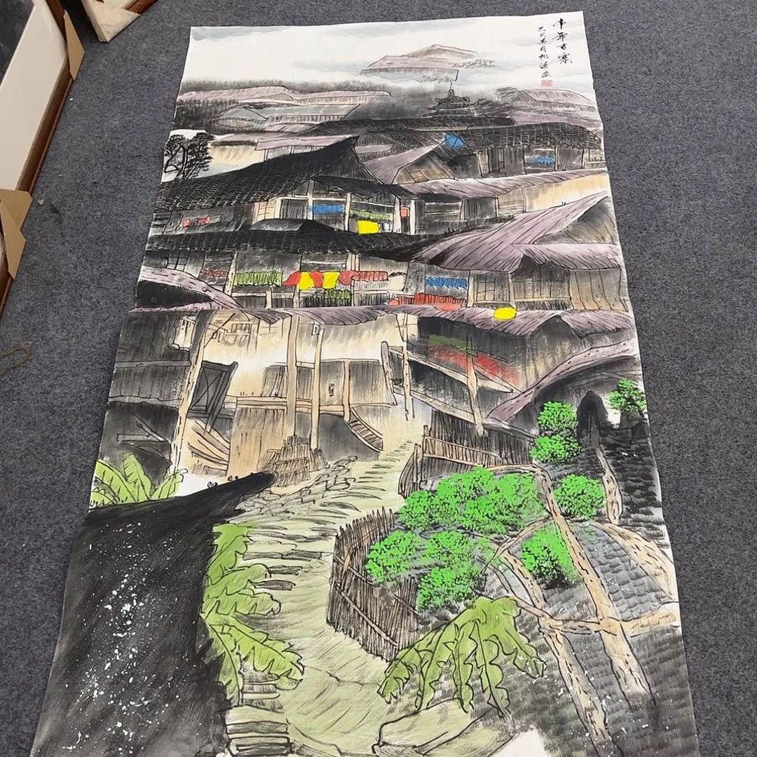 国画L精品国画作品