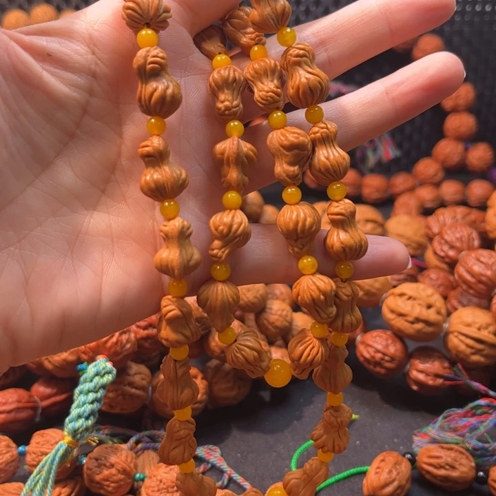 吊坠龙脊菩提桃核脖挂