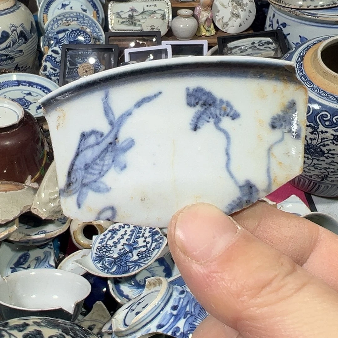 瓷片瓷片标本，全场包邮