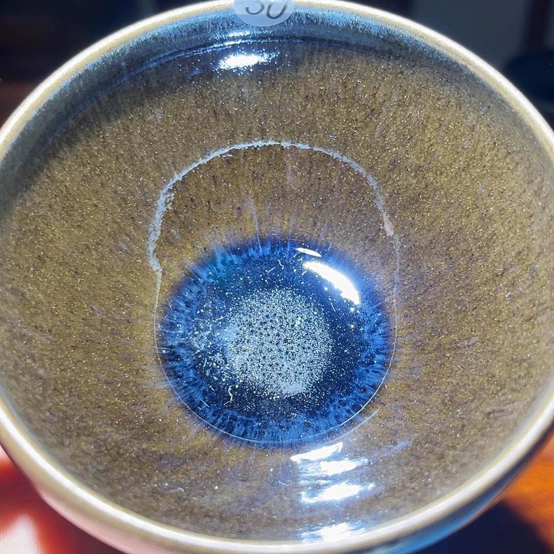 茶盏建盏柴烧原矿原釉30号