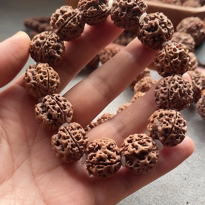 烟***烟吊坠金刚菩提原生态蜂窝双龙4瓣