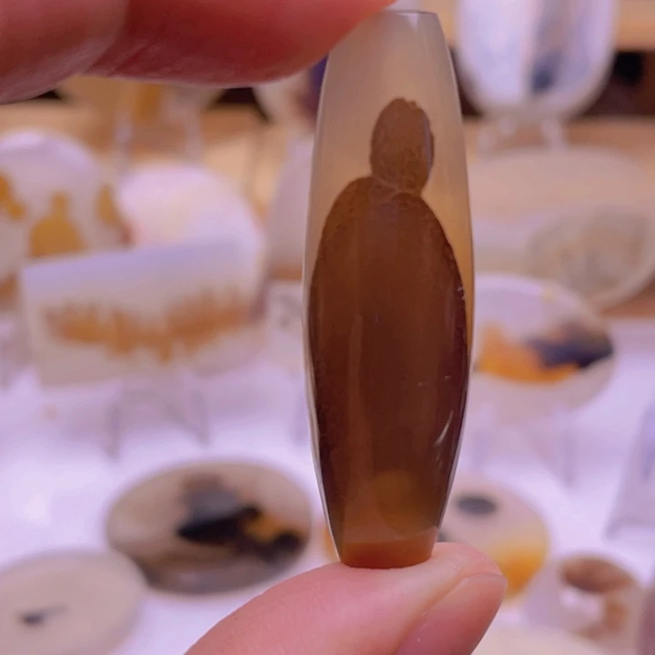 玛瑙/玉髓未镶嵌吊坠(不含链)