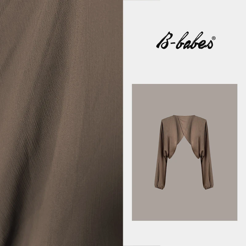 B-babes【对花解语】披肩外搭开衫薄款雪纺防晒衣百搭短款坎肩