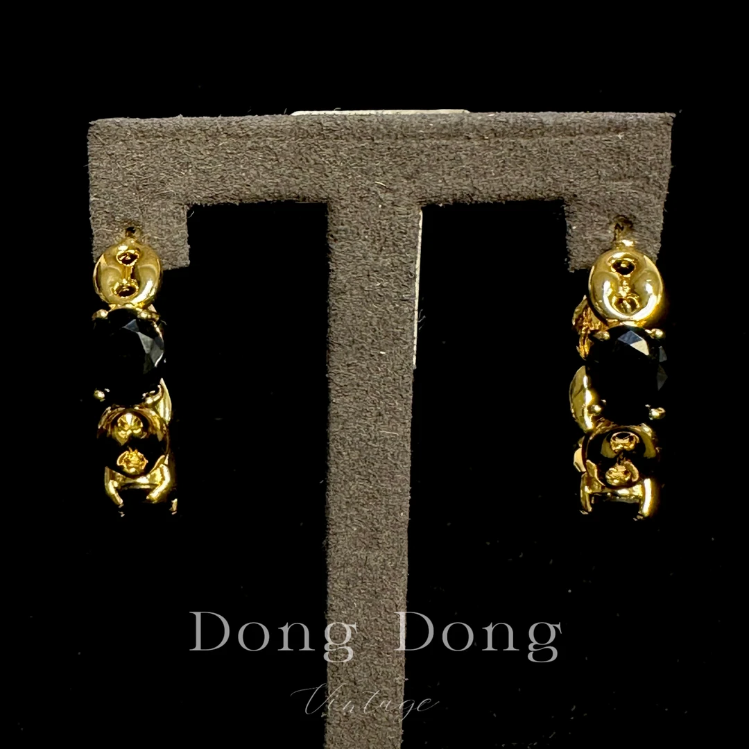 铜合金耳饰 铜合金中古重工耳饰【4286】中古收藏