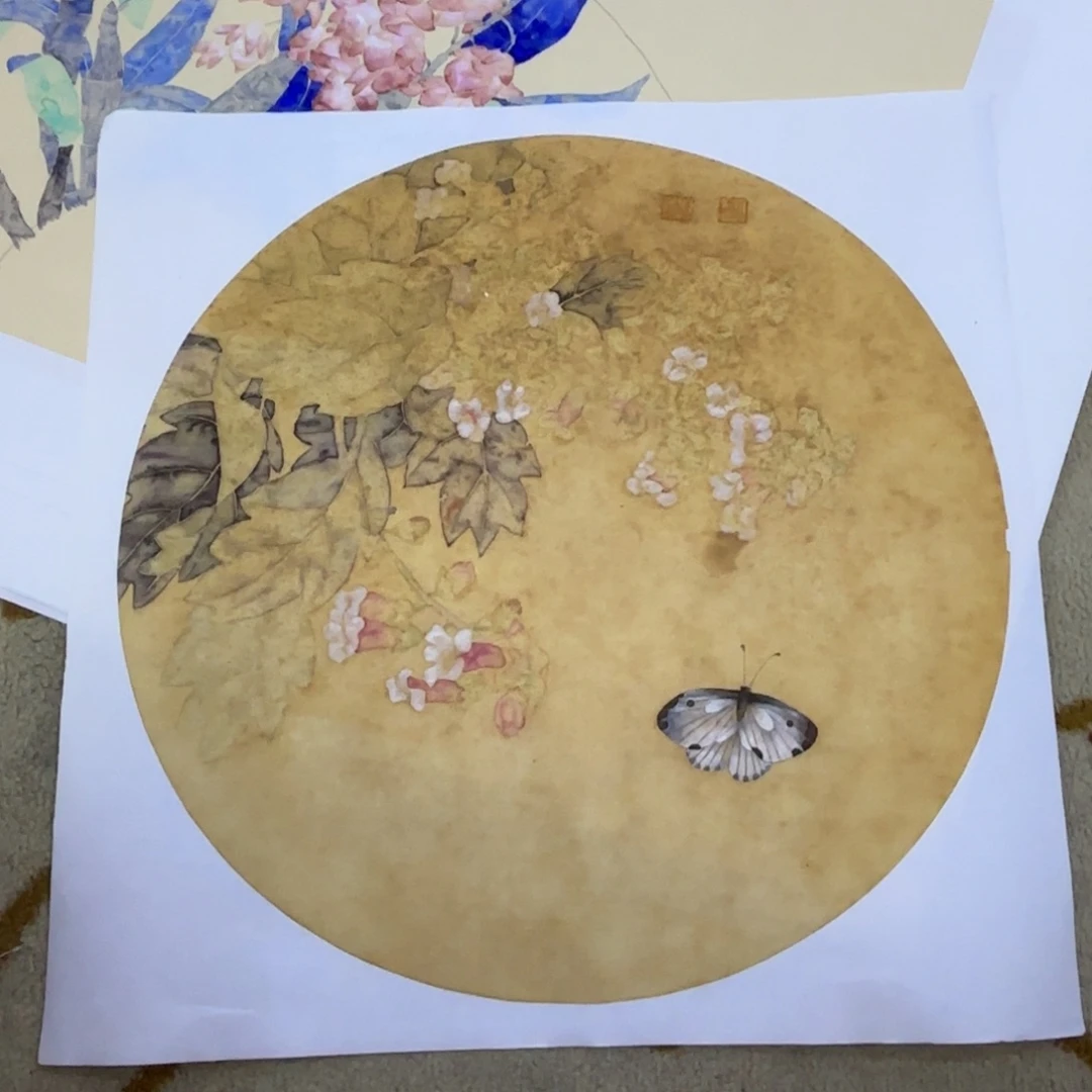 国画国画老师作品刘