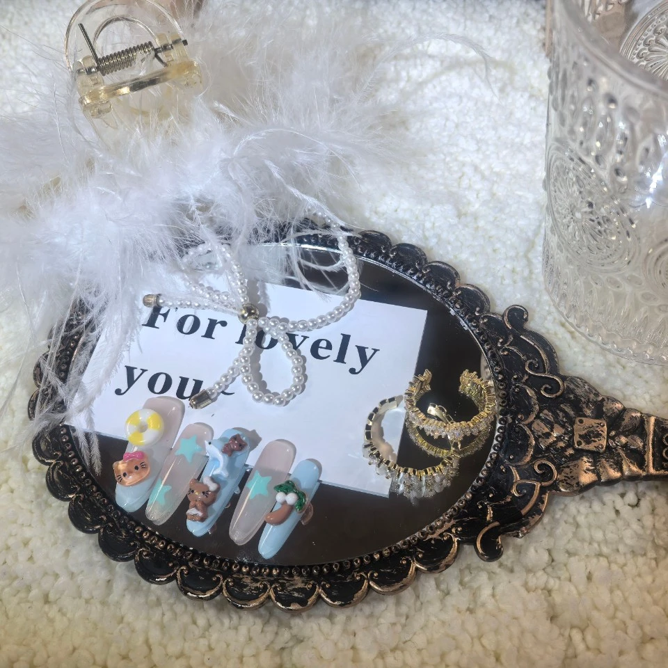 穿戴甲/童趣方糖/手工气质可爱简约复古时尚清新夏工艺ins风日系