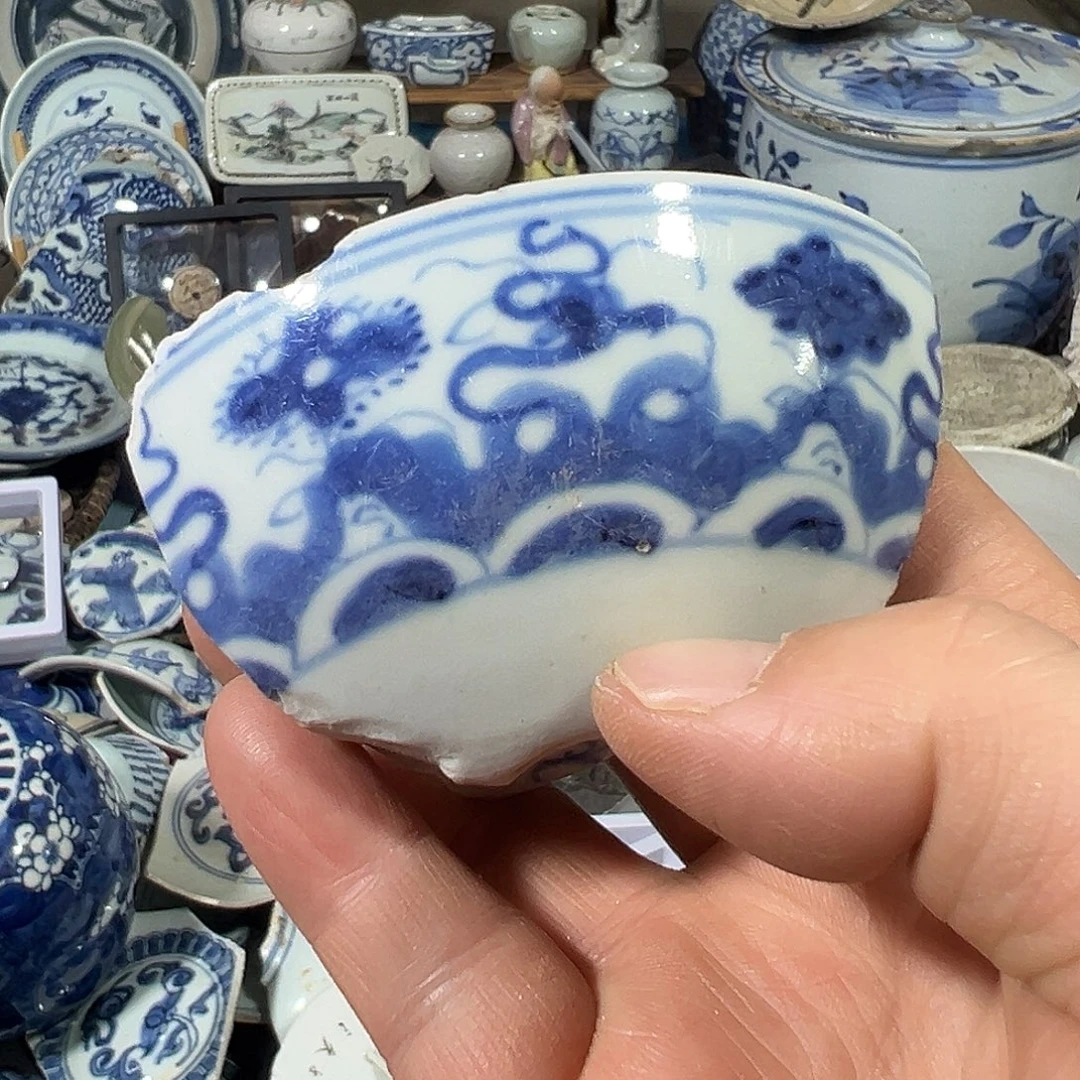 瓷片瓷片标本，全场包邮