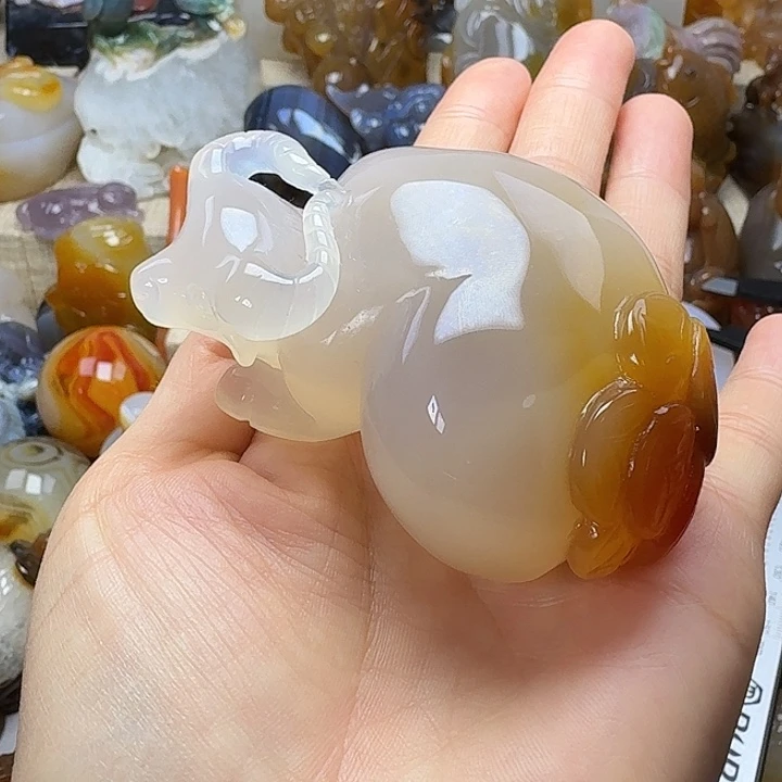 玛瑙/玉髓未镶嵌饰品