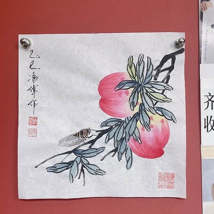 国画冯老师手绘作品