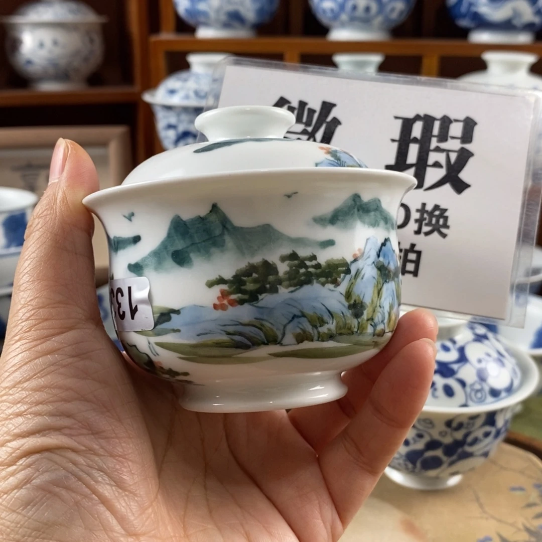 瓷片景德镇陶瓷手绘茶器133