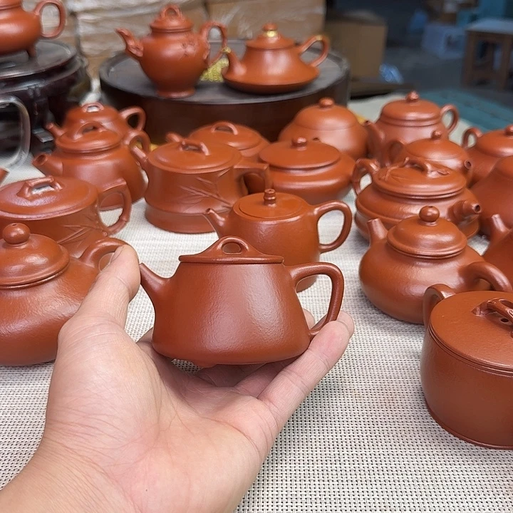 粤***趣紫砂壶全手工制作高瓢