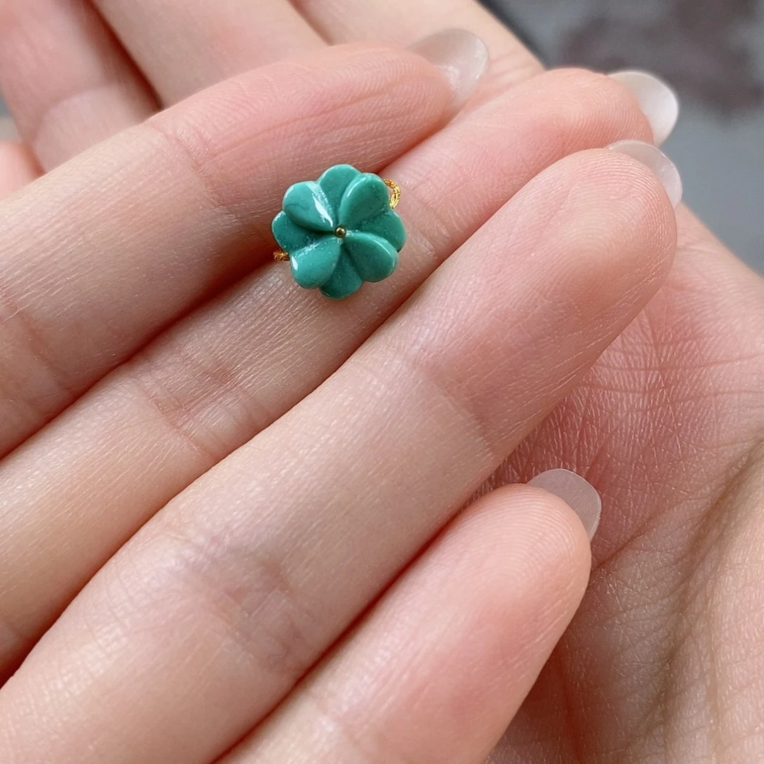 未镶嵌绿松石珠宝奇石