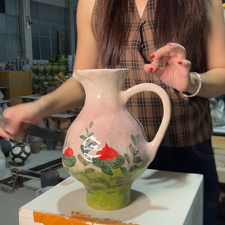 景德镇陶瓷花瓶微瑕介意勿拍