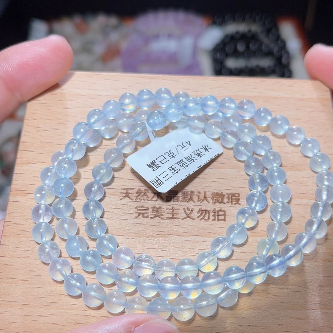 水晶手链未镶嵌103号多样性发一  6+