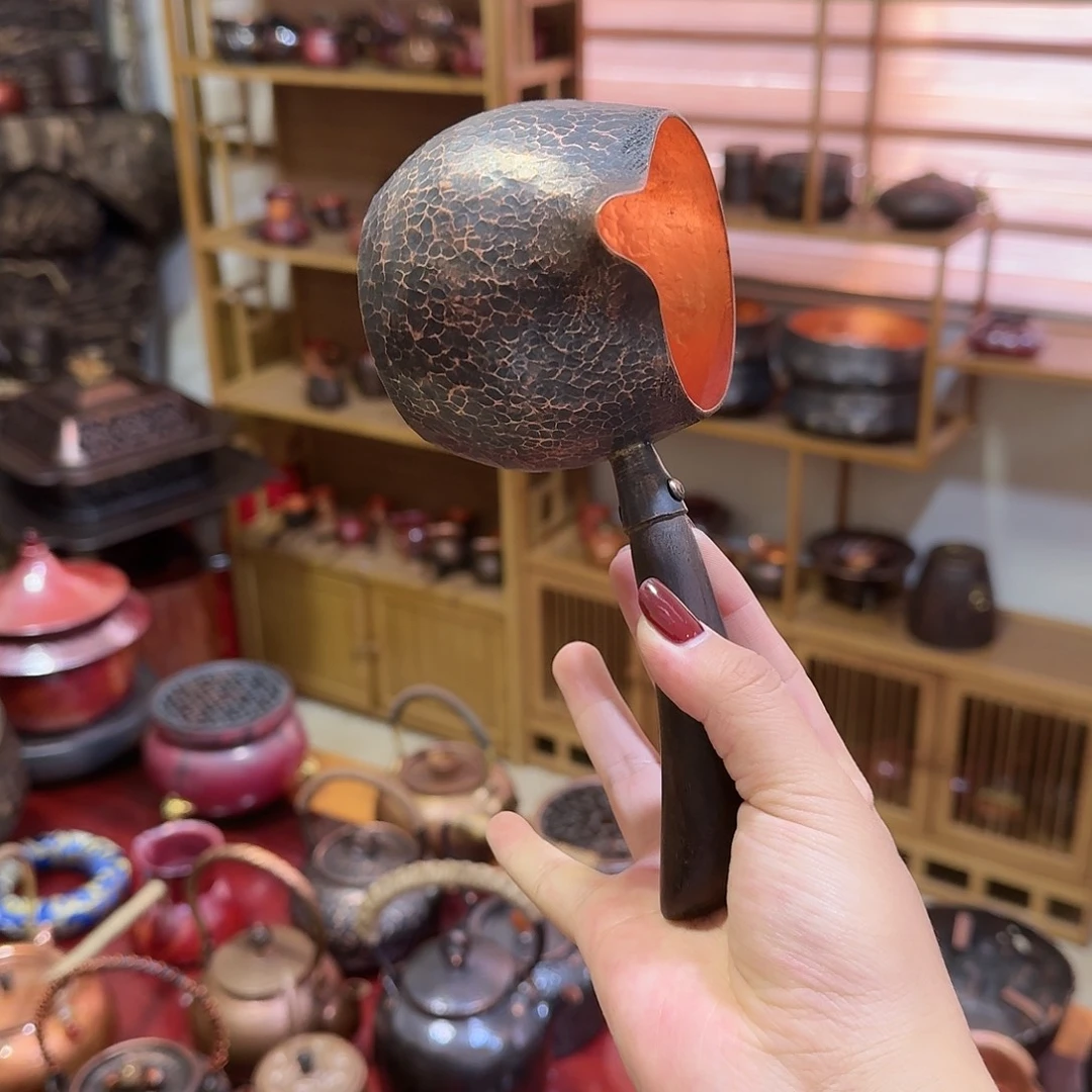 紫铜手工制作摆件一个