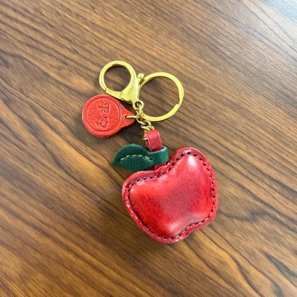 植鞣牛皮手工挂件包包挂件钥匙扣