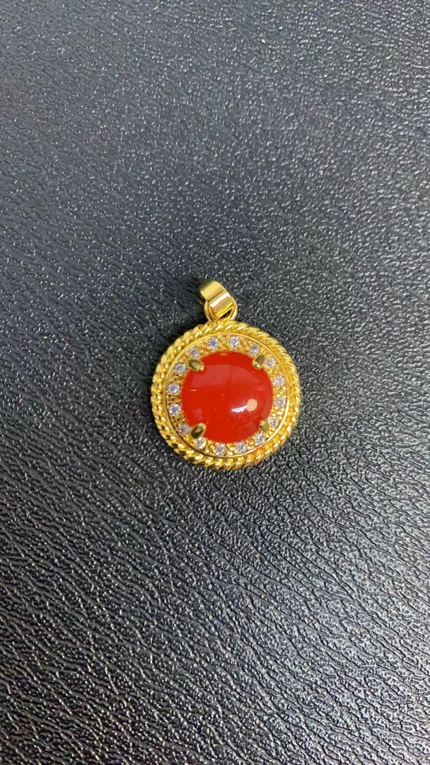 红翡圆吊坠（多样发其一）C190