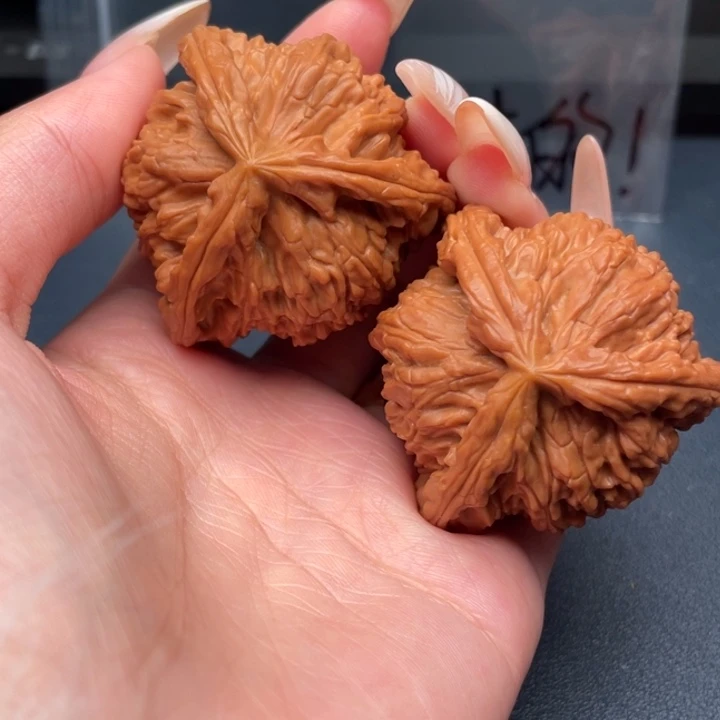 _***觀吊坠文玩核桃白狮子