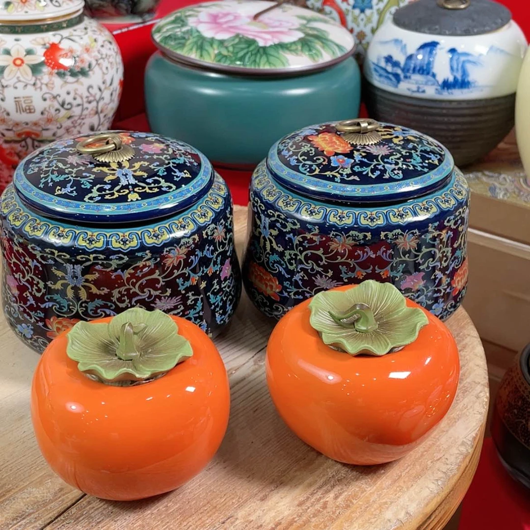 【闪购商品】罐陶瓷茶叶罐密封罐