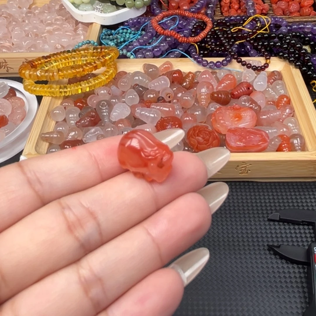 吊坠(不含链)未镶嵌南红玛瑙