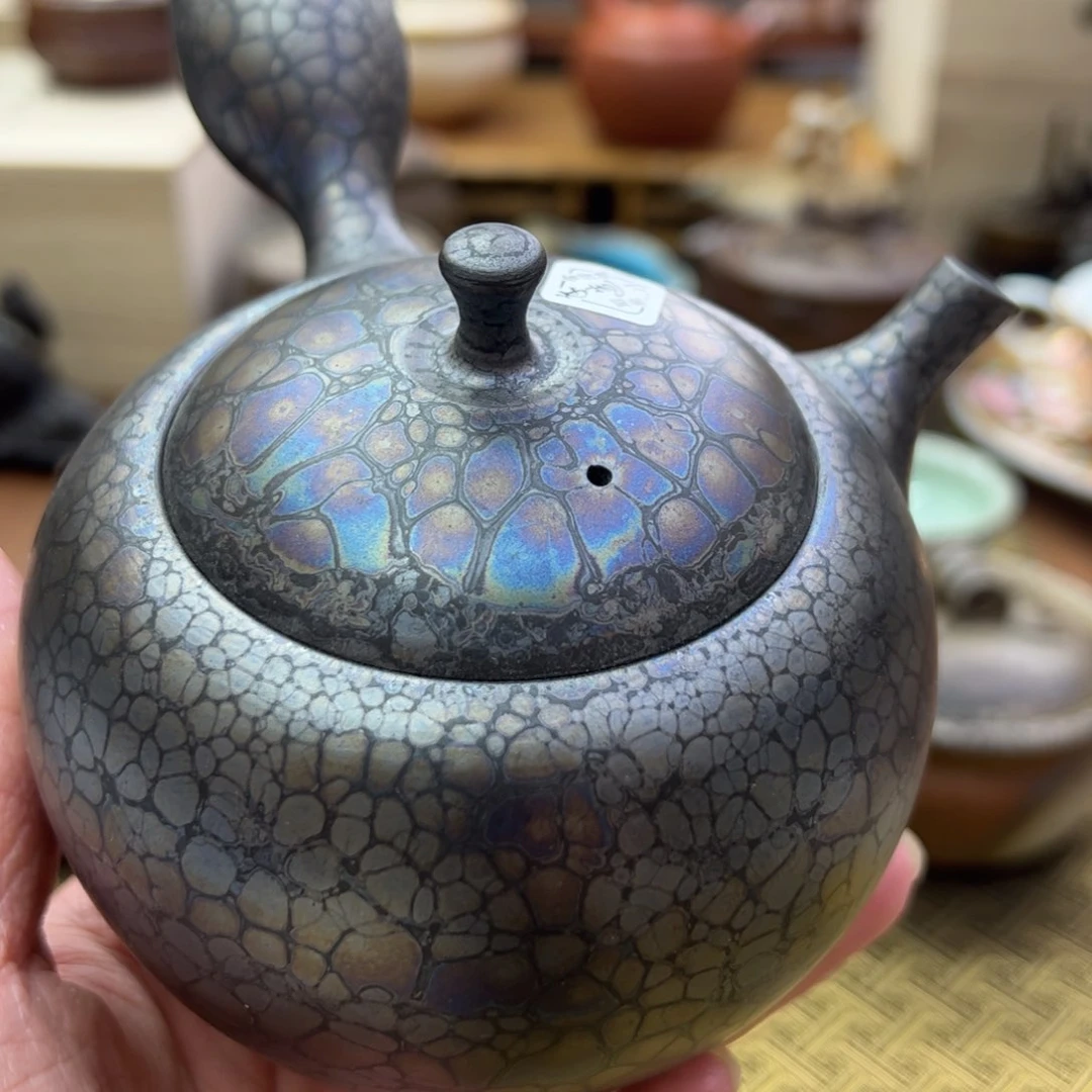 昭龙常滑烧侧把壶妙*