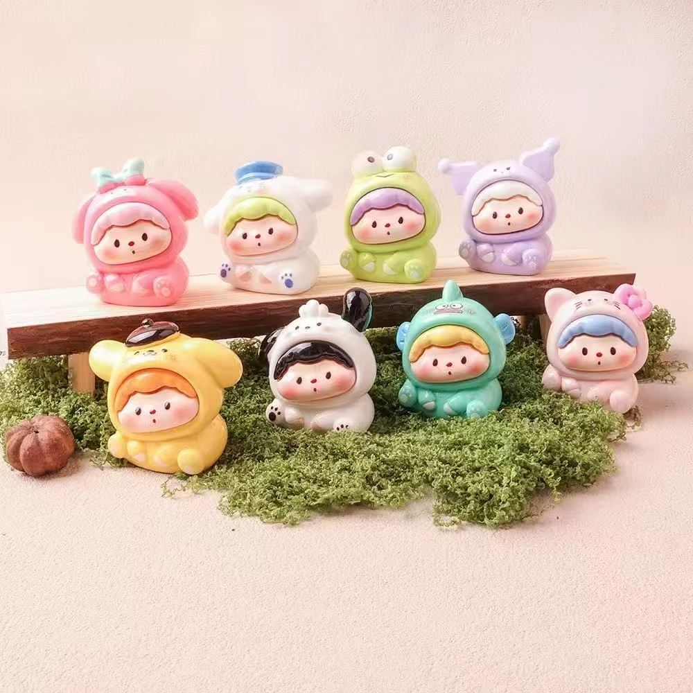 【九宫格 对对碰】可爱动物歪头崽崽摆件创意玩具