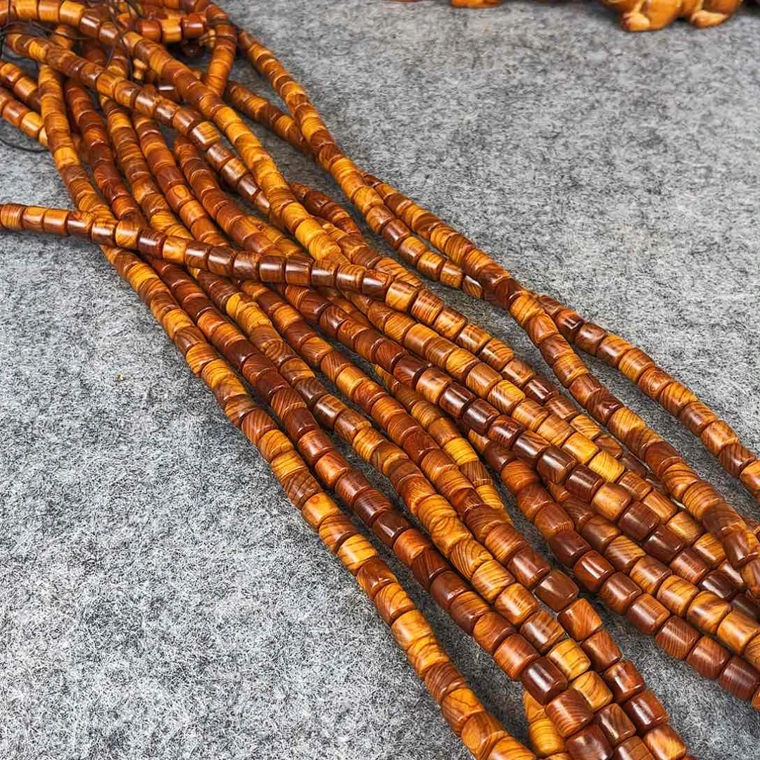 柏木（崖柏）精品手工风口炫纹1.0规格108颗