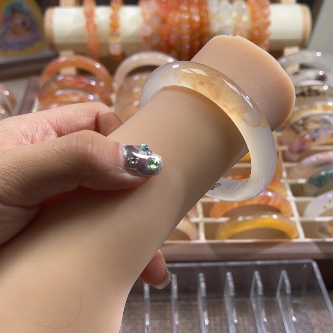 手镯玛瑙/玉髓合金58