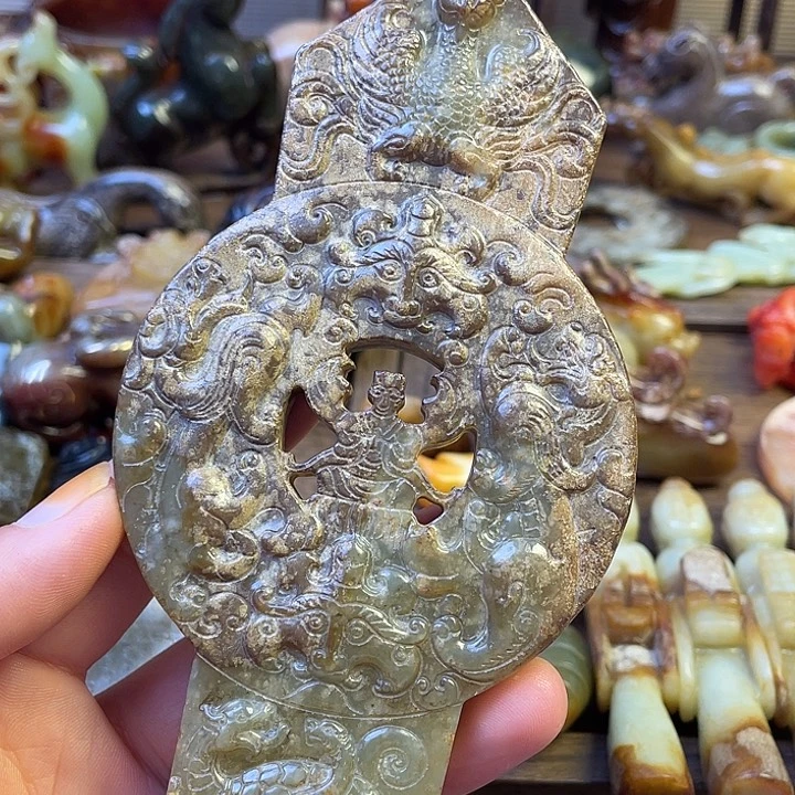 和田玉（糖玉）未镶嵌挂件