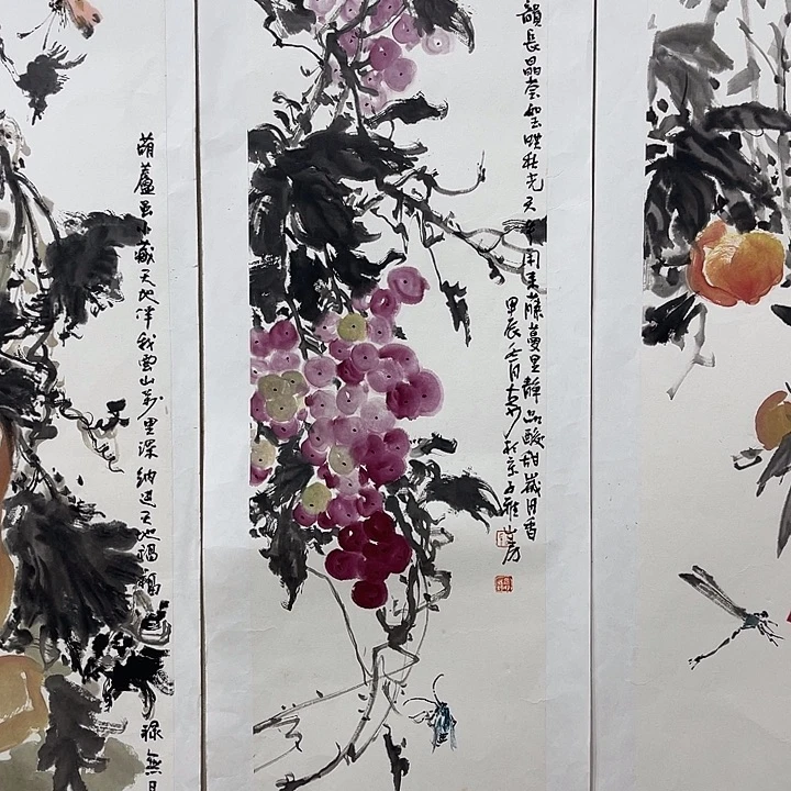 姜奇老师花鸟作品100×25