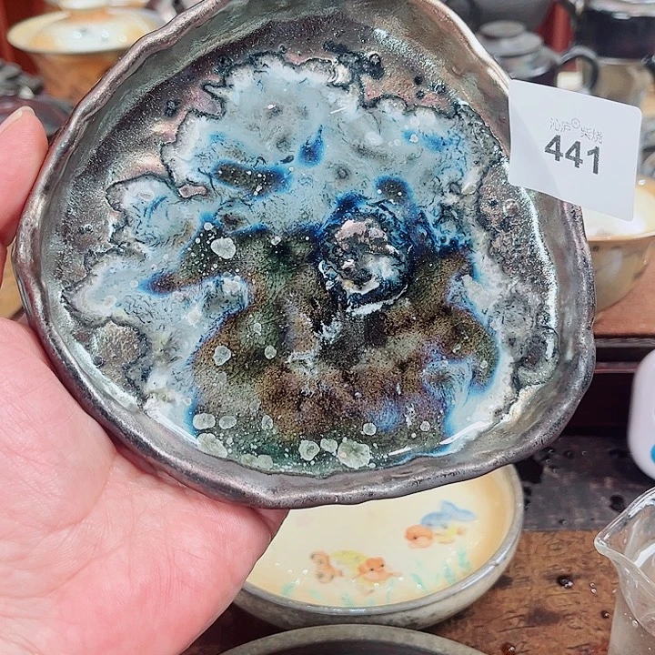 沁庐柴窑古法柴烧全手工茶具
