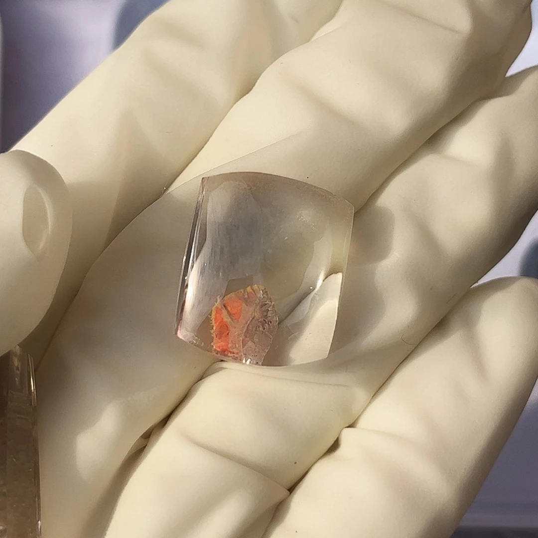 水晶手链未镶嵌榴***骨