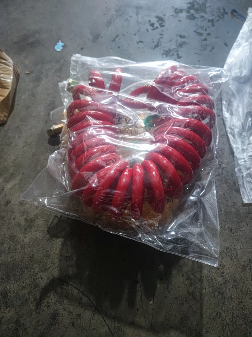 双华挂车管新款防爆防冻螺旋管连接气路管