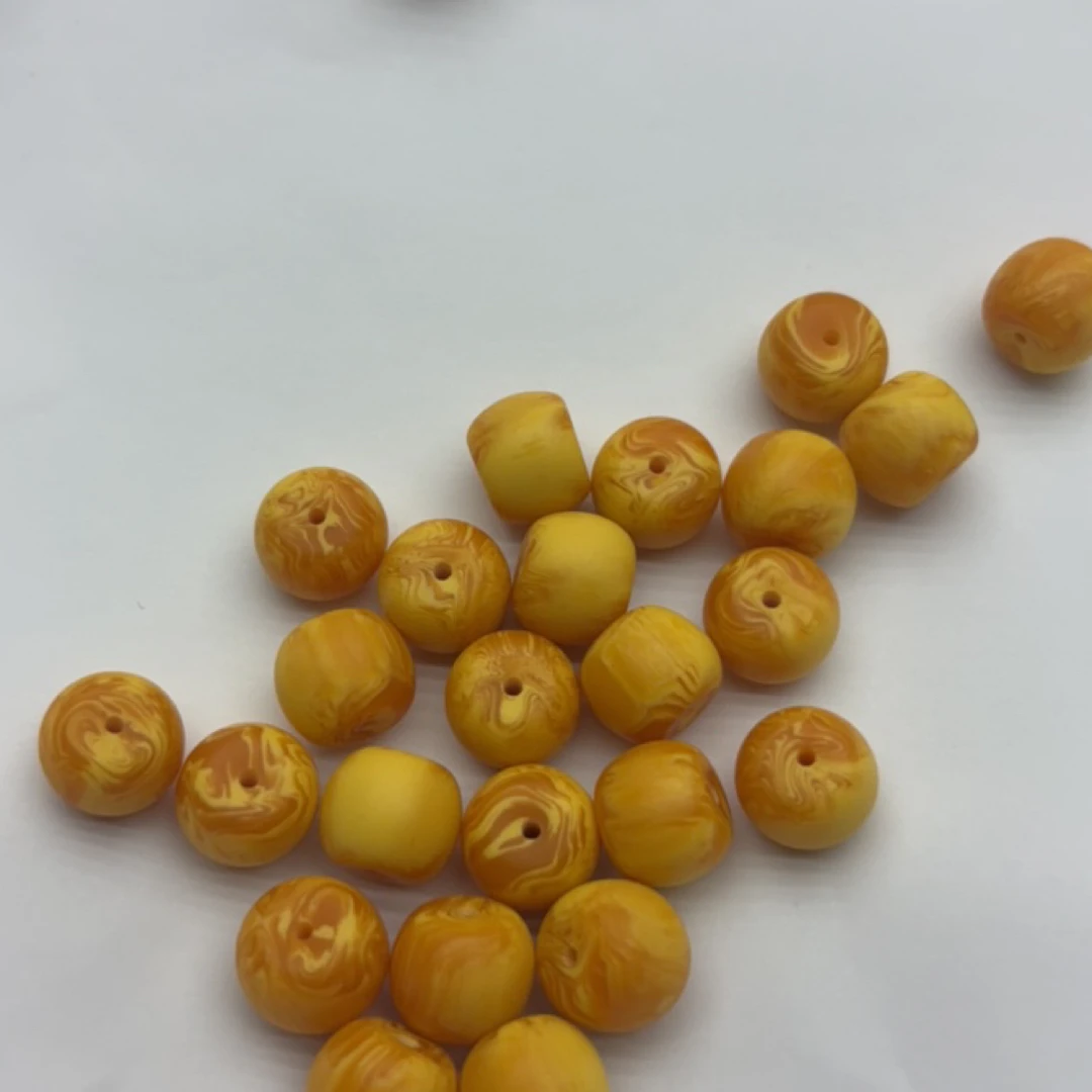 S09琥珀蜜蜡12mm单珠