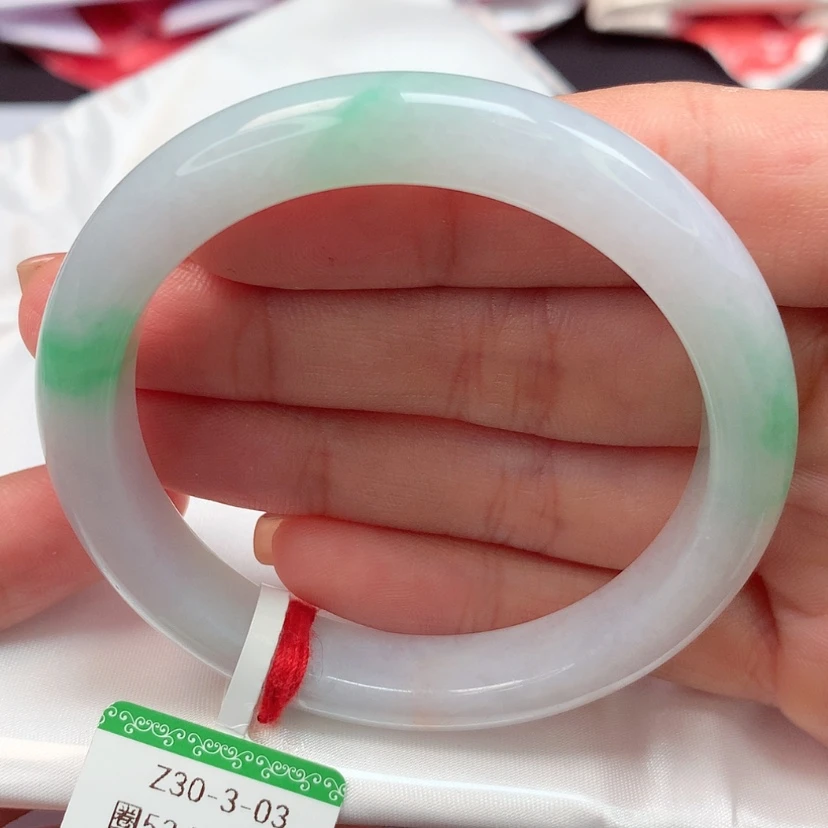 【闪购商品】翡翠手镯未镶嵌天然翡翠手镯