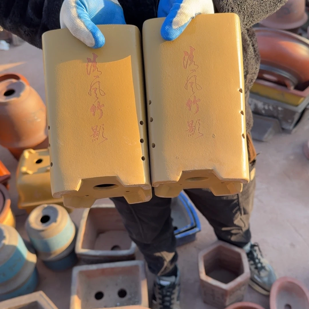 紫砂花盆口径14.22口径