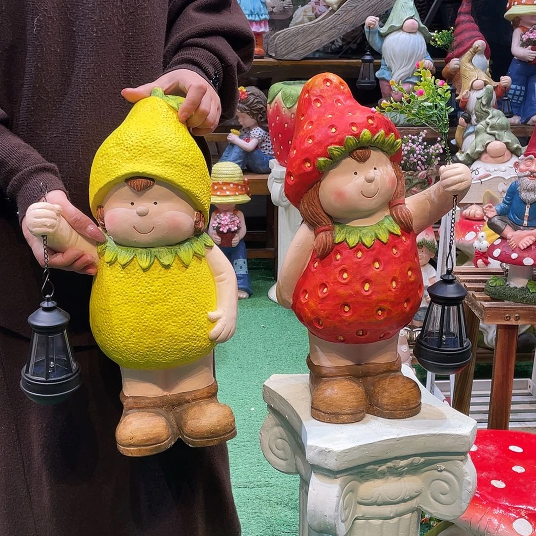 摆件花园摆件红红火火