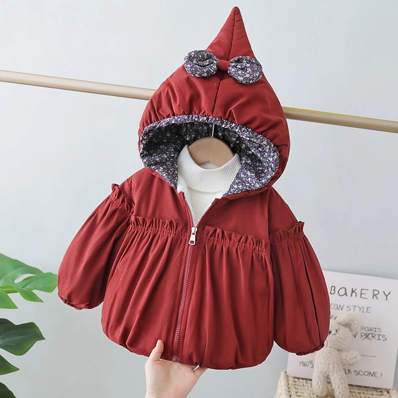 【新疆包邮】女童加绒棉服外套冬季2025新款儿童冬装女宝宝加厚棉