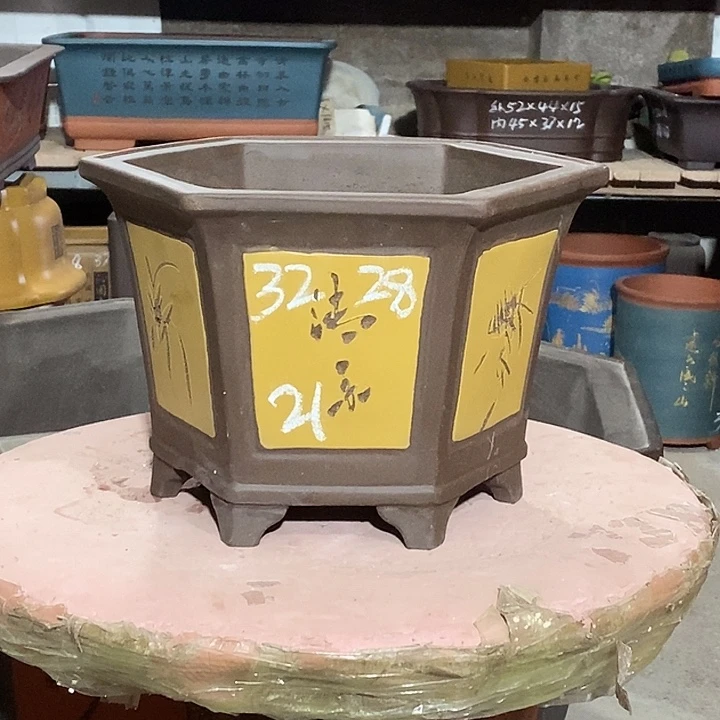 宜兴紫砂花盆花盆