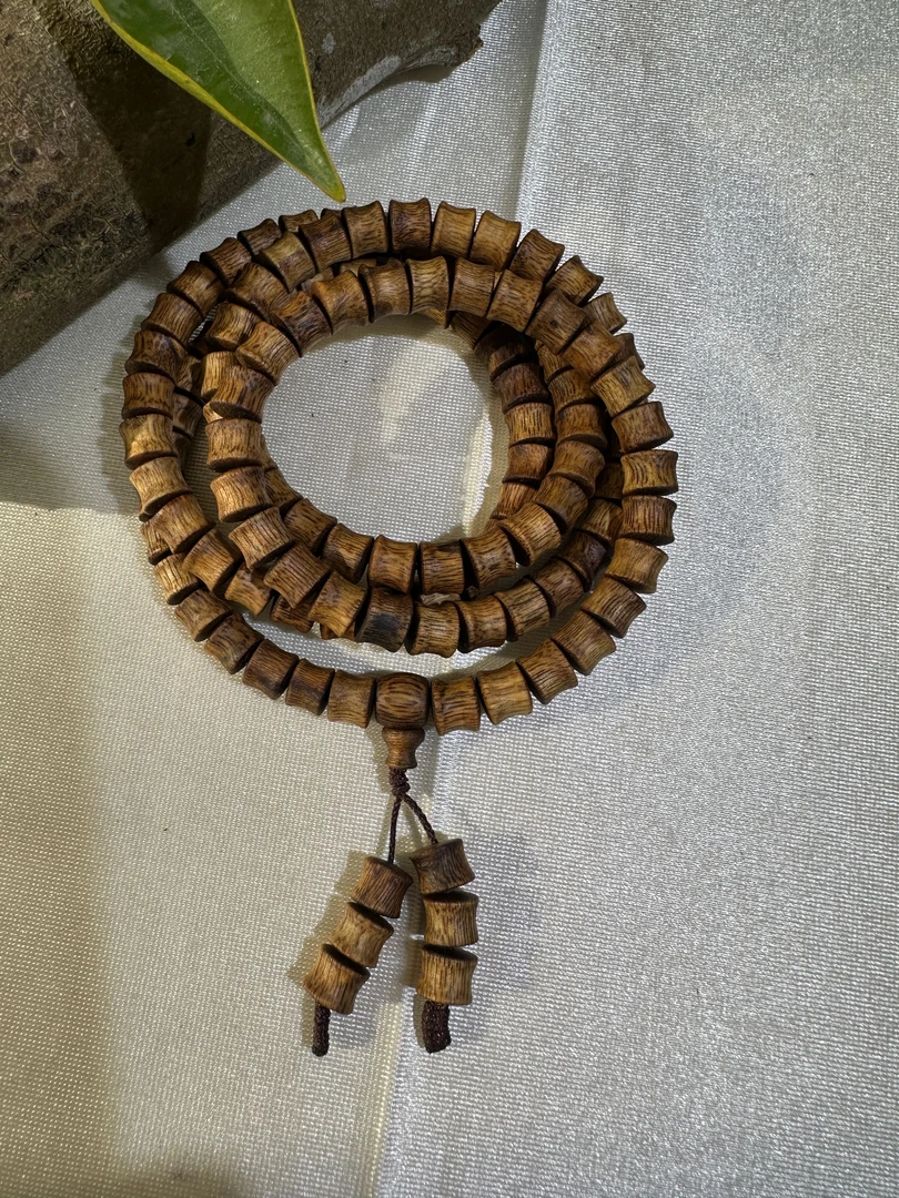 沉香海南黄旗沉香竹节珠0.8多圈19克+ 多样性发货一条