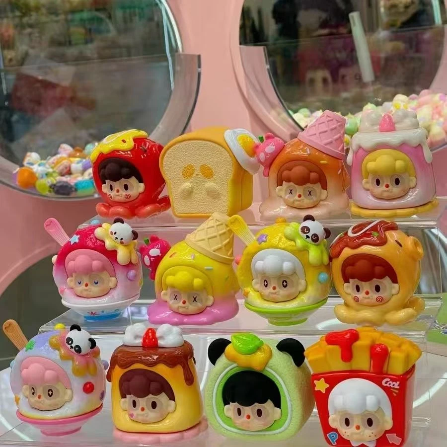 【卷卷拆盒】Pancy当个吃货吧美食盲盒手办公仔